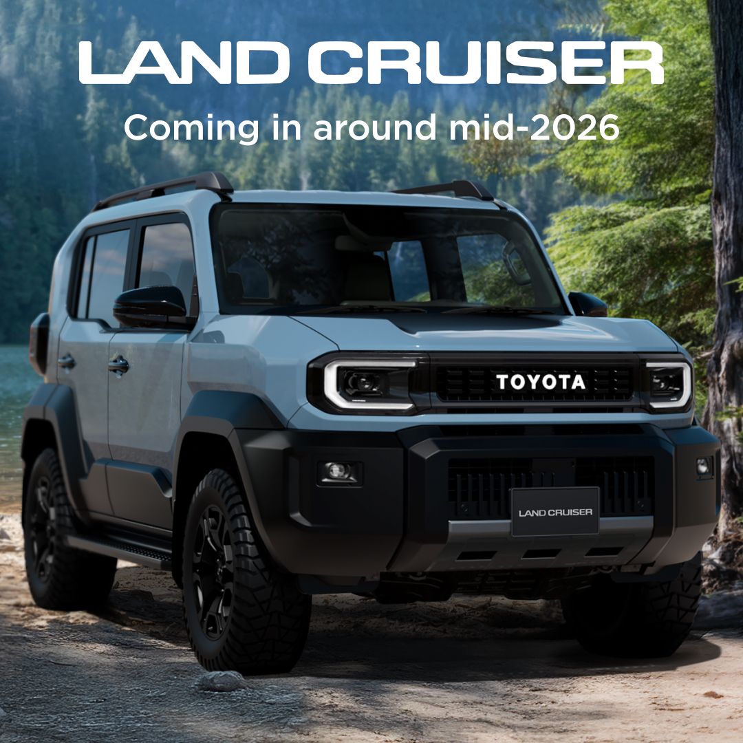 LAND CRUISER Coming in aroud mid-2026
